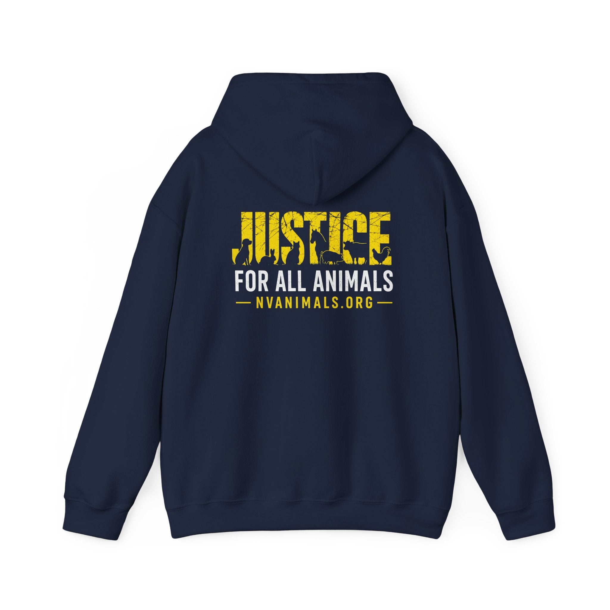 Sweatshirt (Hooded) - Unisex Heavy Blend™ - Justice for All Animals