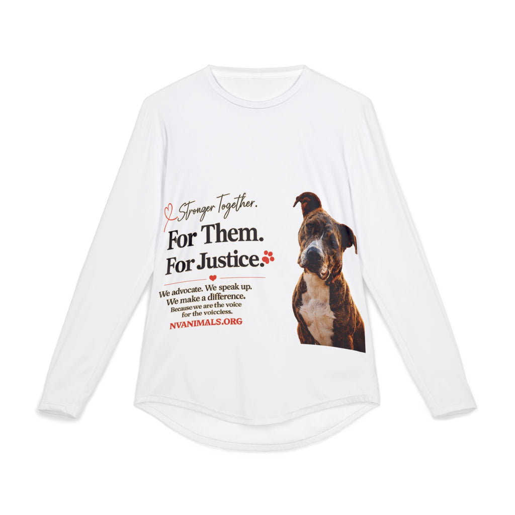 T-Shirt For Them. For Justice. Rescue Dog Long Sleeve