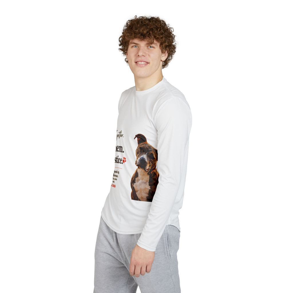 T-Shirt For Them. For Justice. Rescue Dog Long Sleeve
