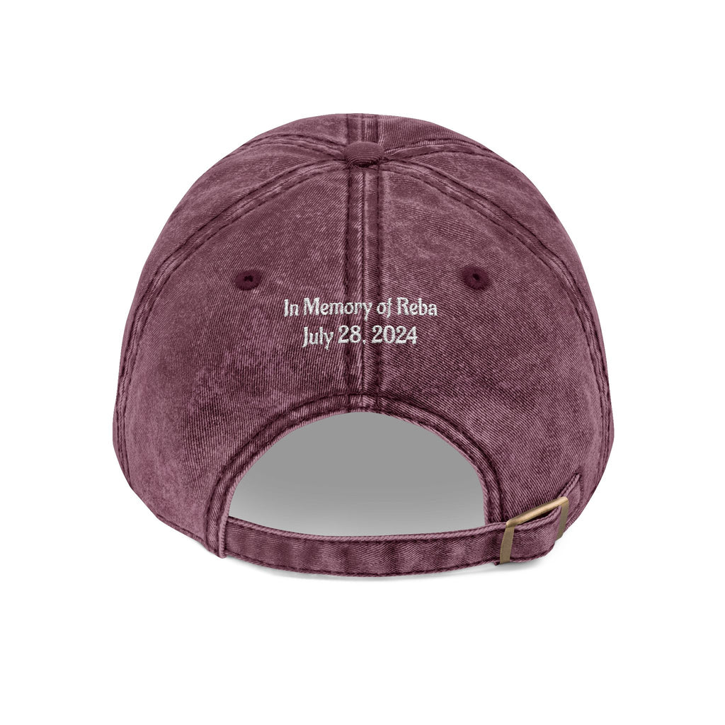 Cap Embroidered Vintage — “For Them. For Justice.” Washed Baseball Hat