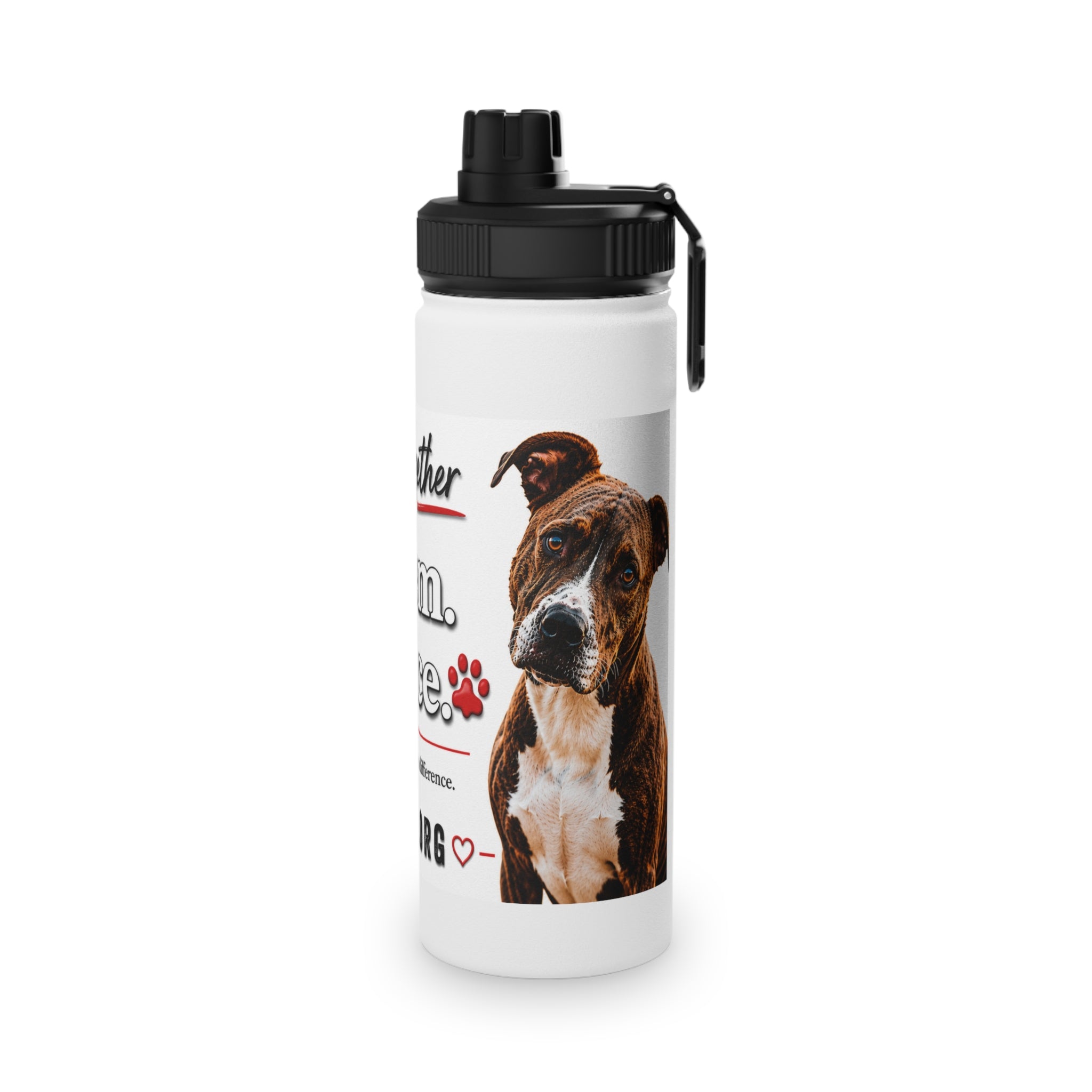 Rescue Dog Water Bottle – Support Animal Justice Stainless Steel Sports Bottle