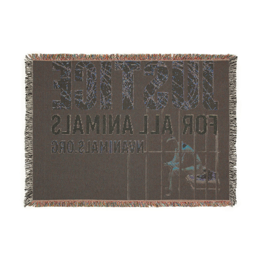 Woven Blanket | Animal Rights Advocacy | Man in Prison