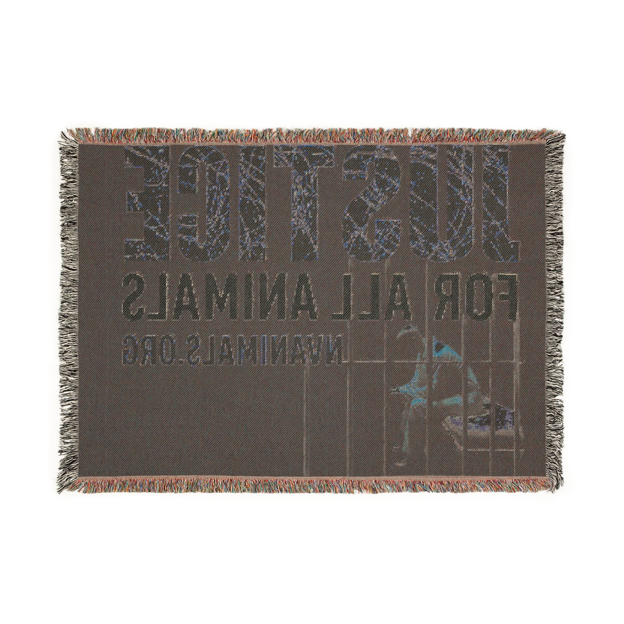Woven Blanket | Animal Rights Advocacy | Man in Prison