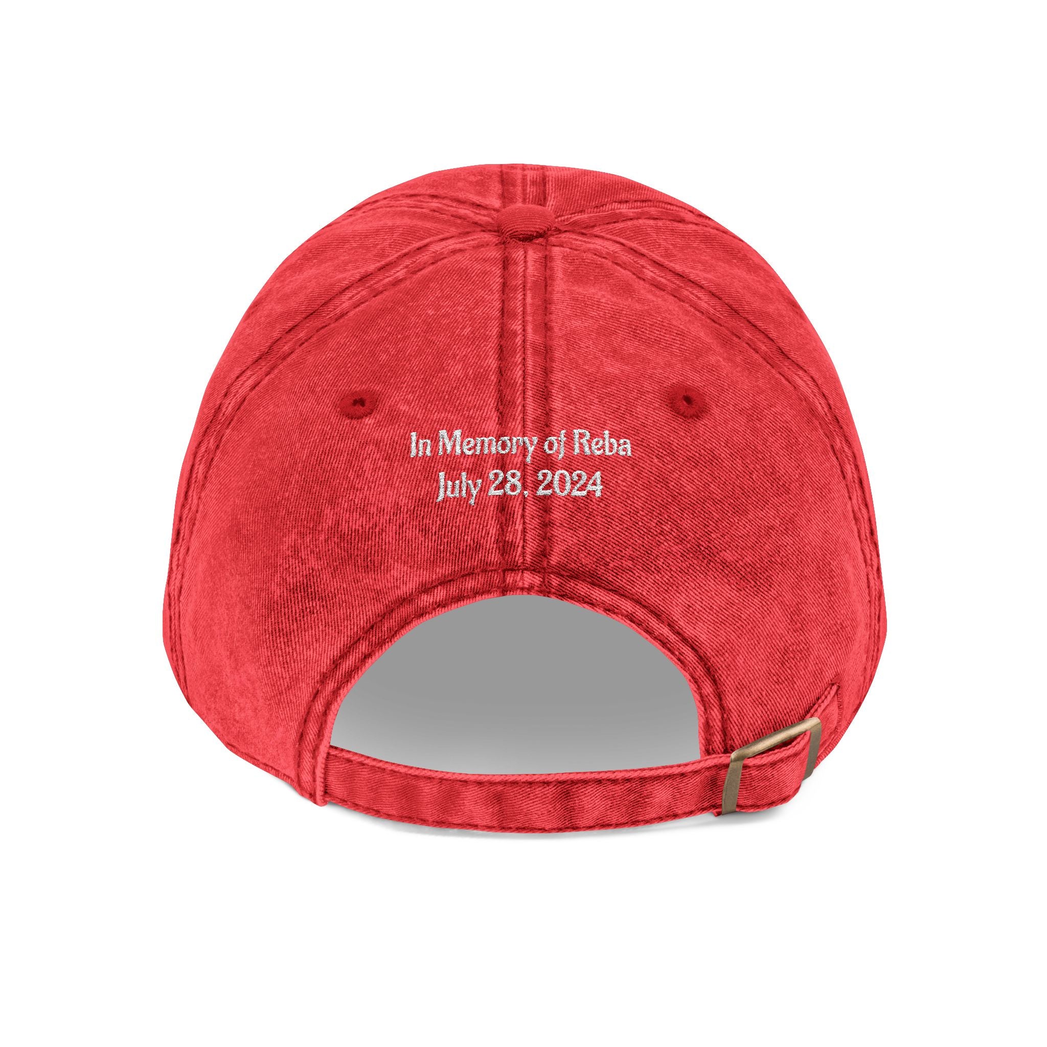 Cap Embroidered Vintage — “For Them. For Justice.” Washed Baseball Hat