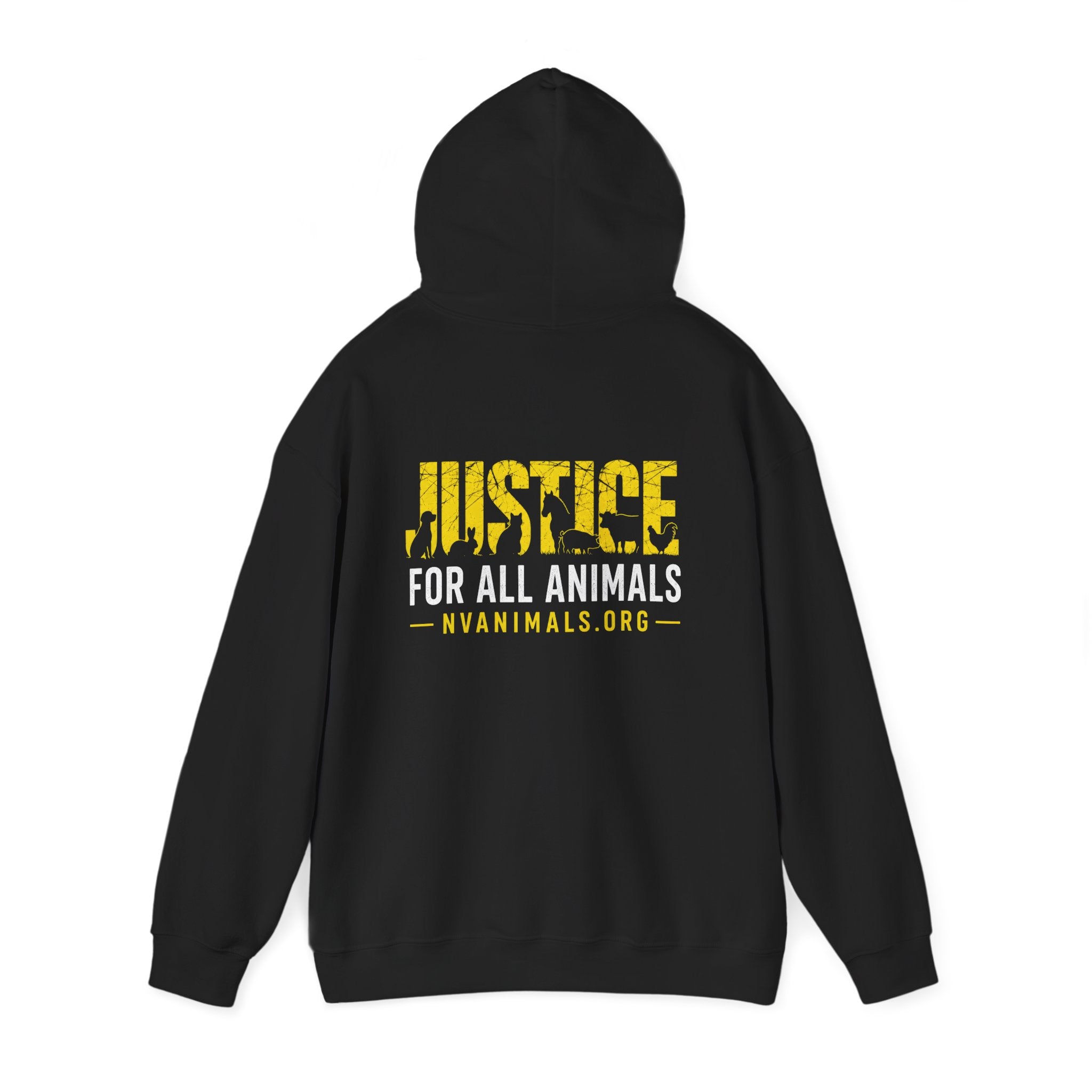 Sweatshirt (Hooded) - Unisex Heavy Blend™ - Justice for All Animals