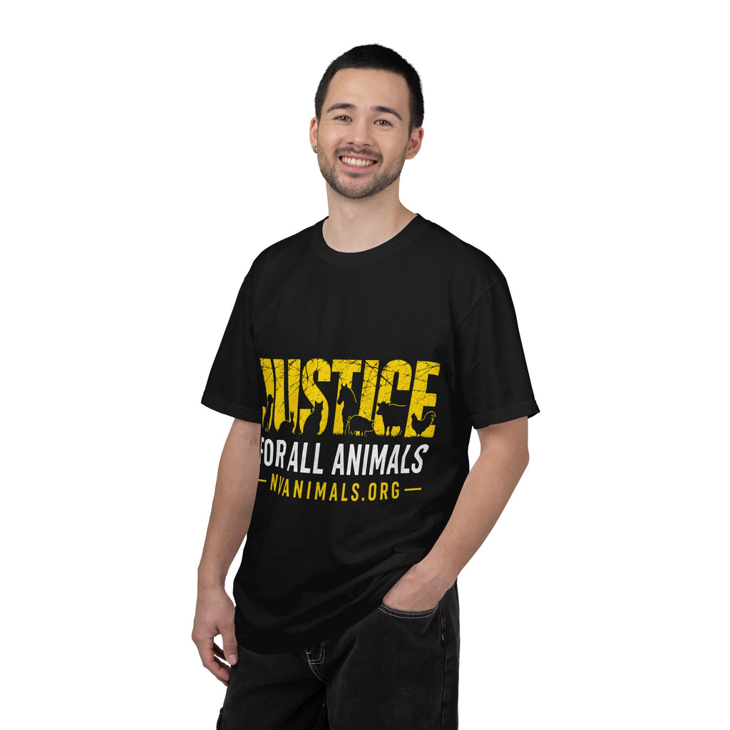 T-shirt - Unisex Garment-Dyed - Justice for All Animals