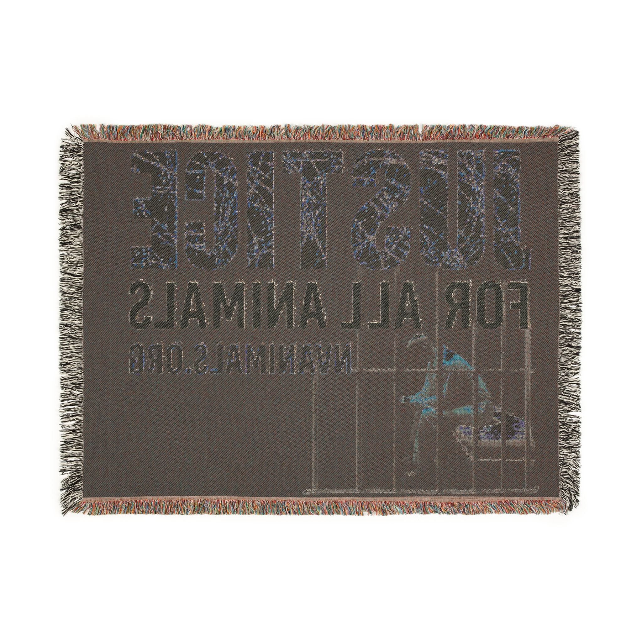 Woven Blanket | Animal Rights Advocacy | Man in Prison