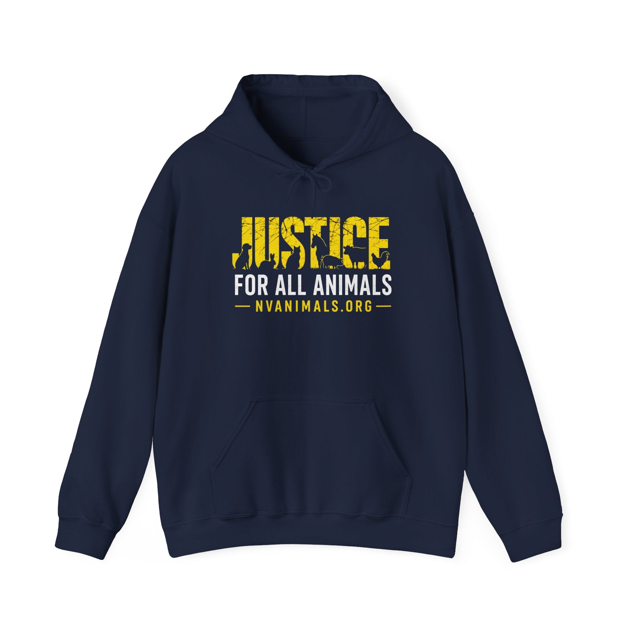 Sweatshirt (Hooded) - Unisex Heavy Blend™ - Justice for All Animals