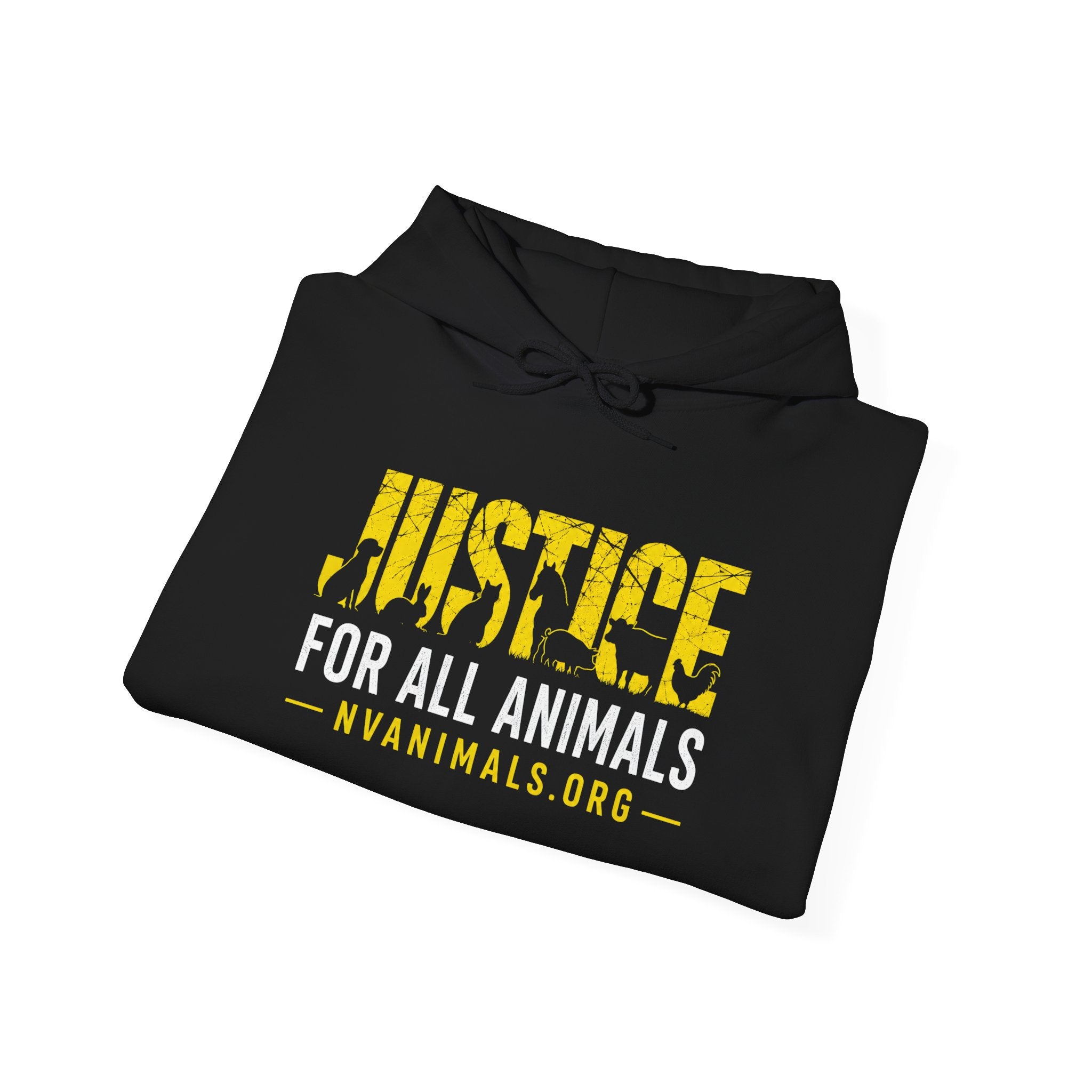 Sweatshirt (Hooded) - Unisex Heavy Blend™ - Justice for All Animals