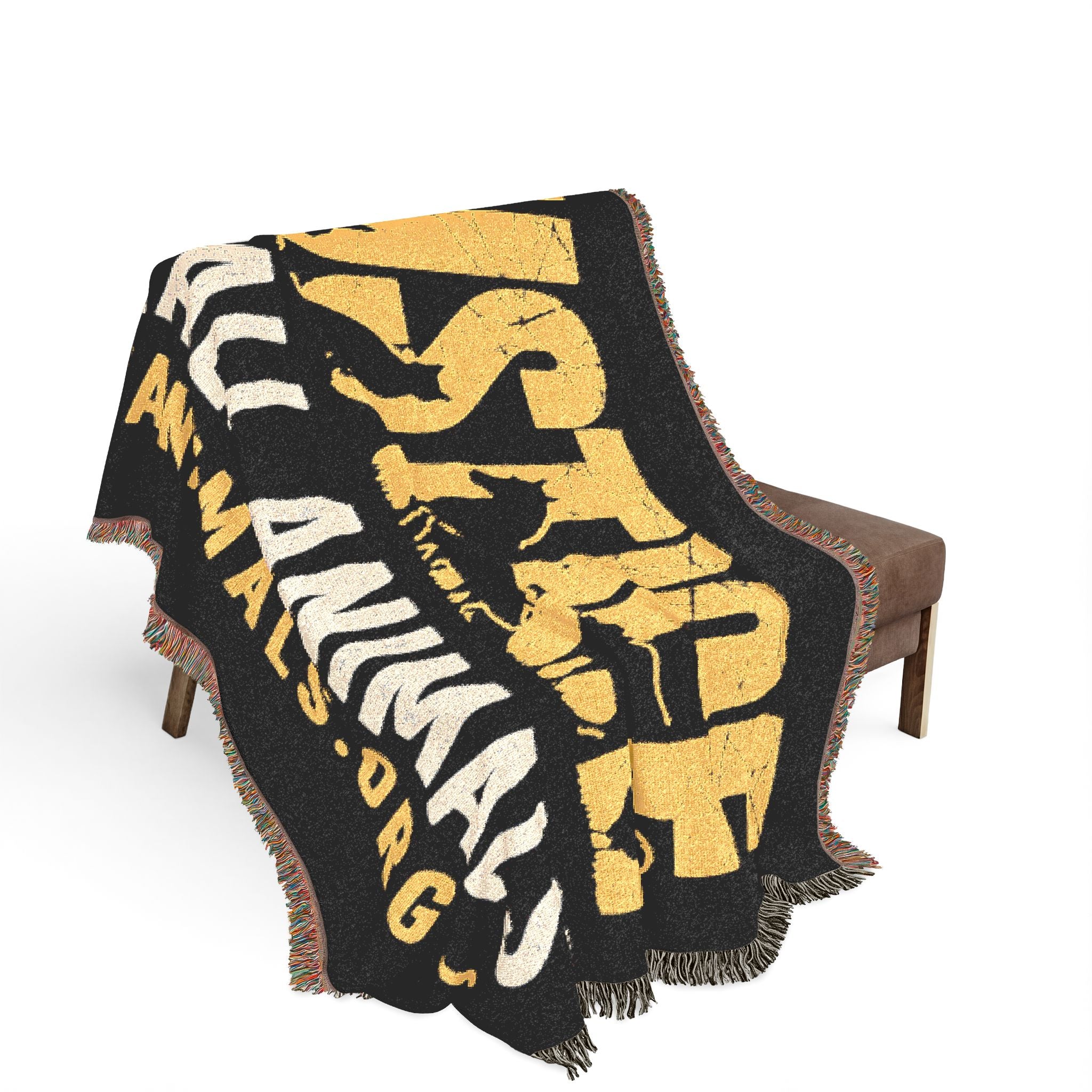 Woven Blanket | Animal Rights Advocacy