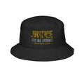 Justice For All Animals Embroidered Bucket Hat