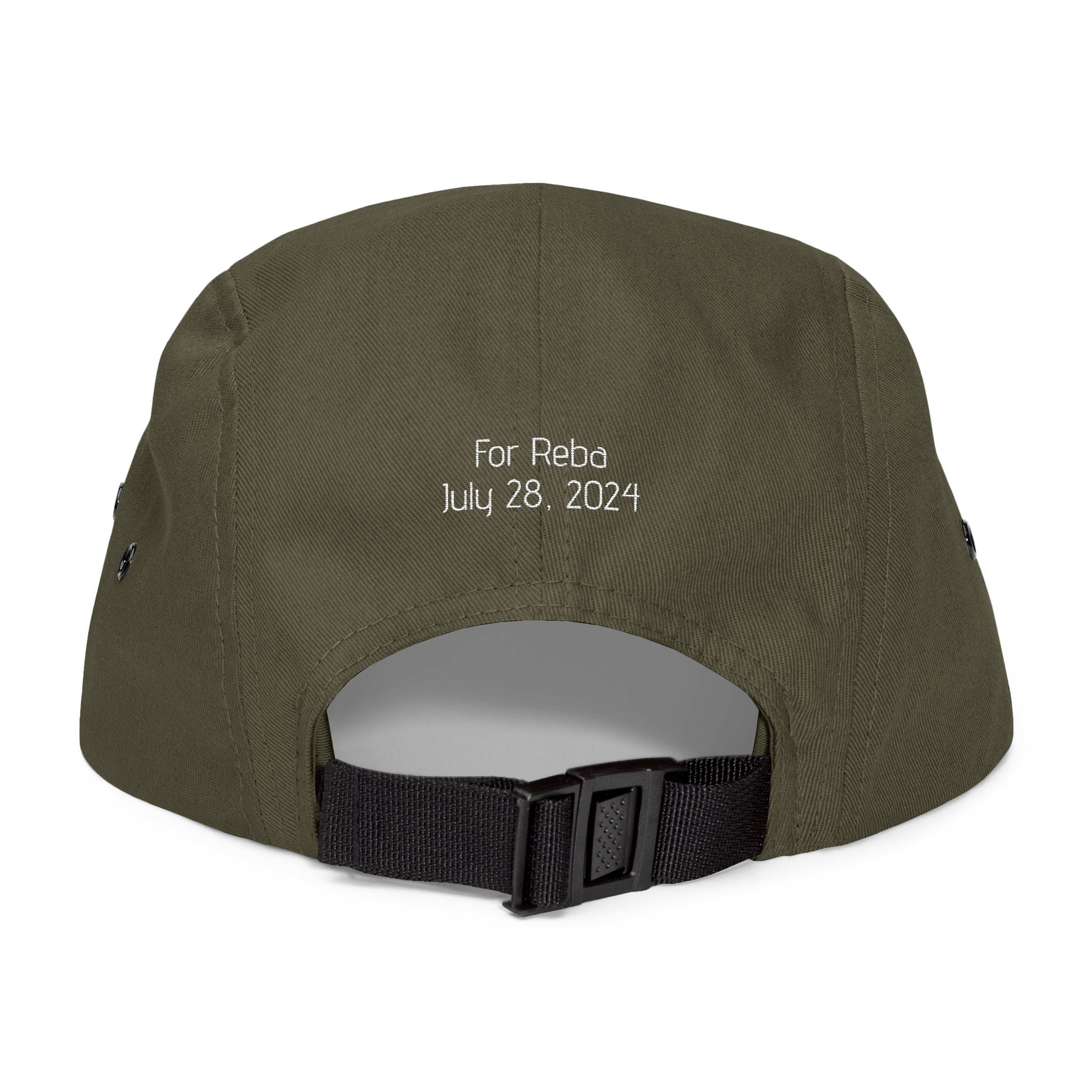 Embroidered Justice For All Animals 5-Panel Cap