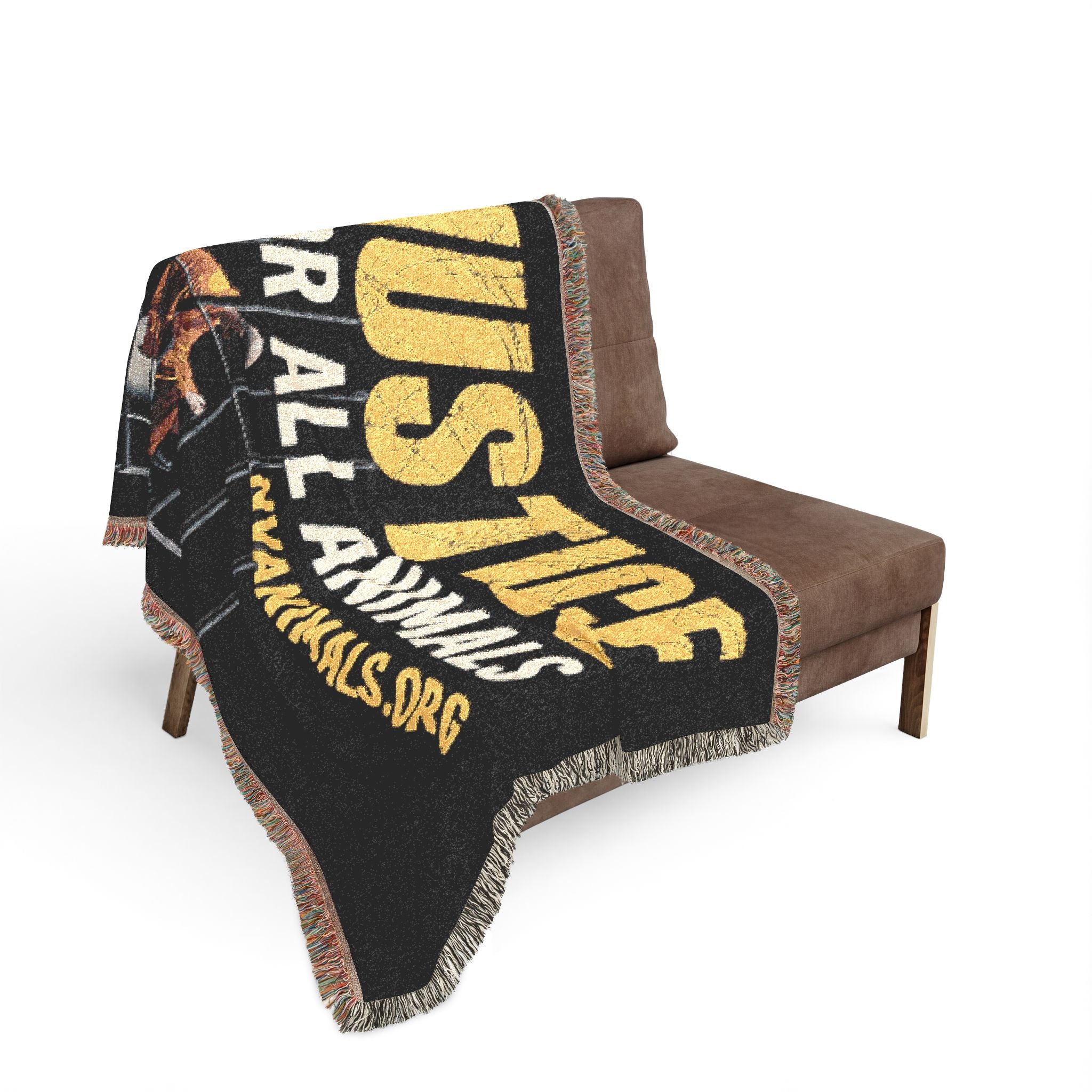 Woven Blanket | Animal Rights Advocacy | Man in Prison