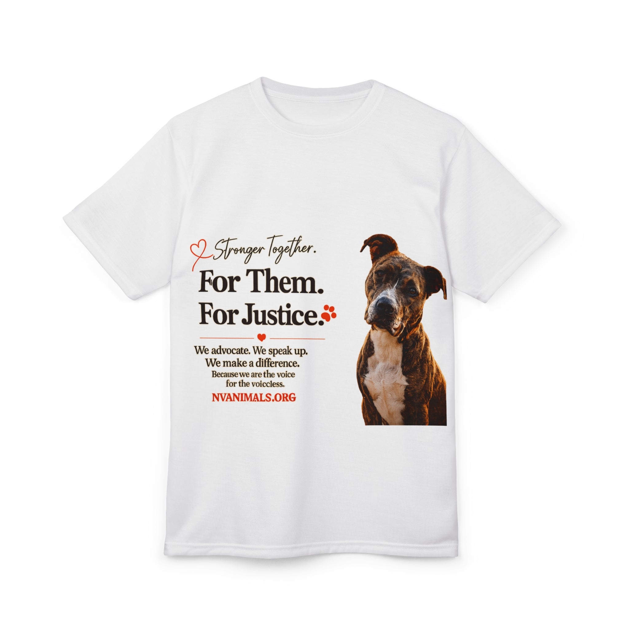 T-Shirt For Them. For Justice. Dog Rescue Advocacy
