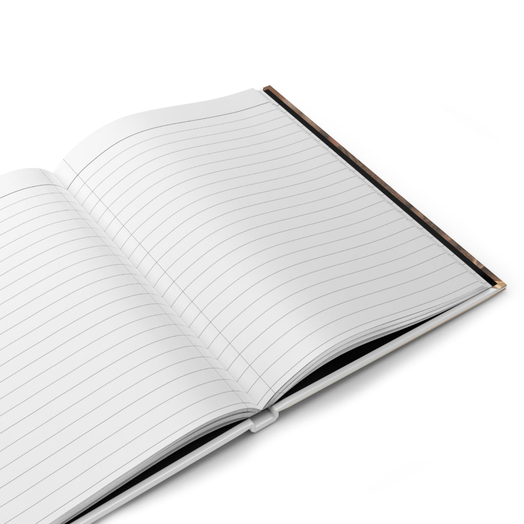 For Them. For Justice. Hardcover Journal — Animal Rescue Advocacy Notebook