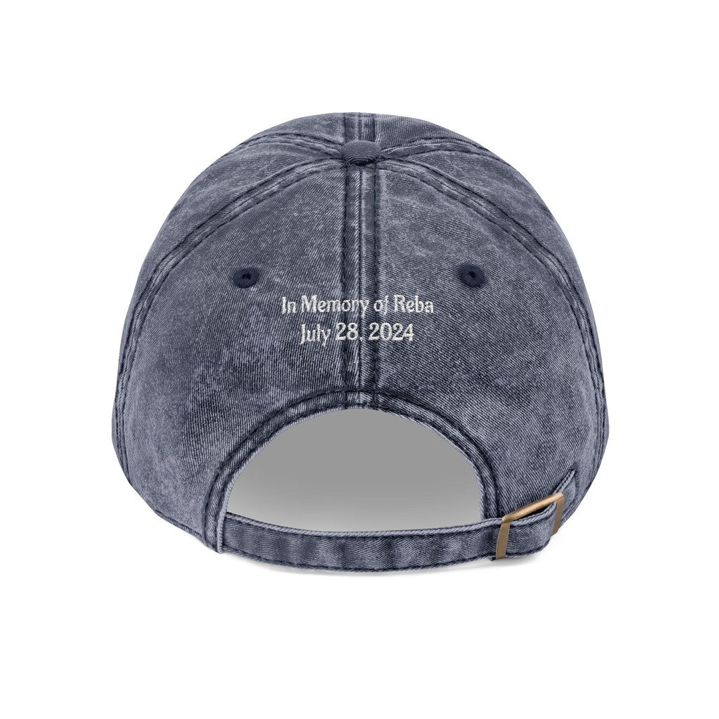Cap Embroidered Vintage — “For Them. For Justice.” Washed Baseball Hat