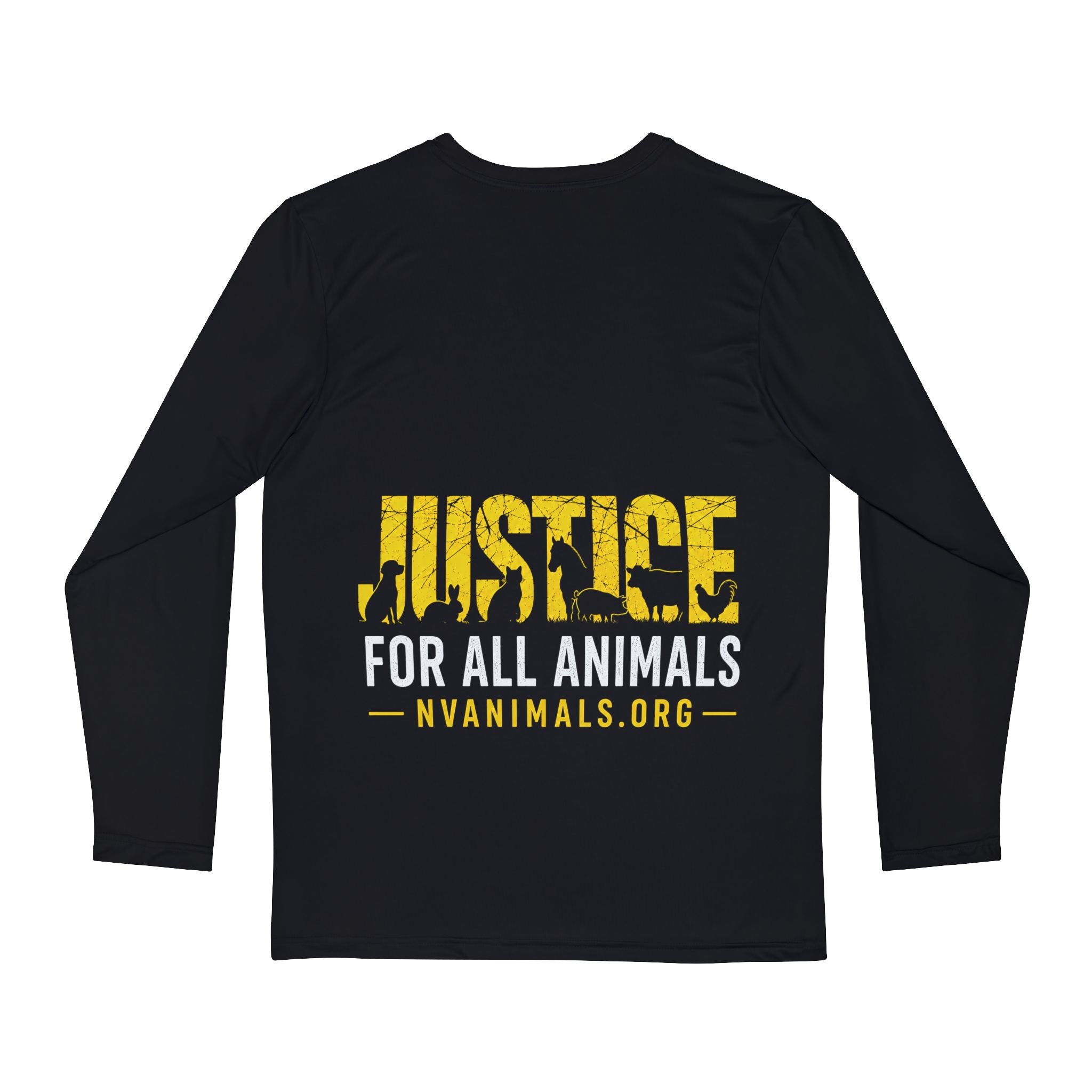Shirt (Long Sleeve) Justice for All Animals