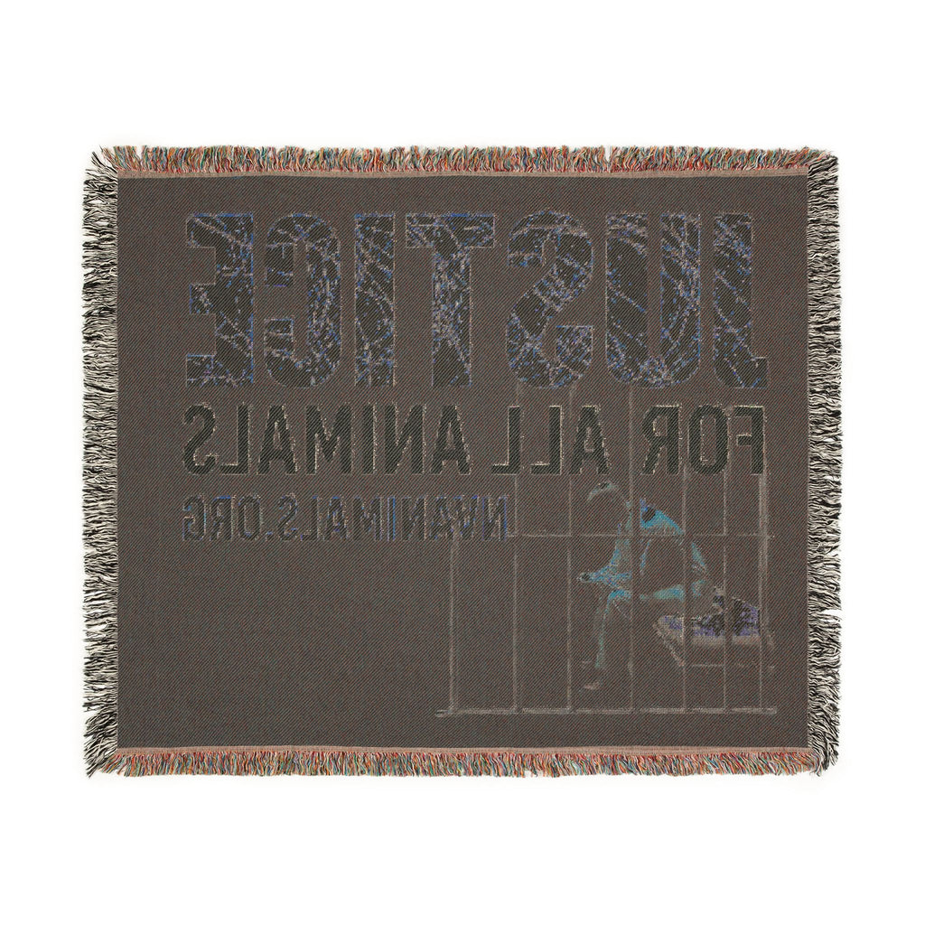Woven Blanket | Animal Rights Advocacy | Man in Prison