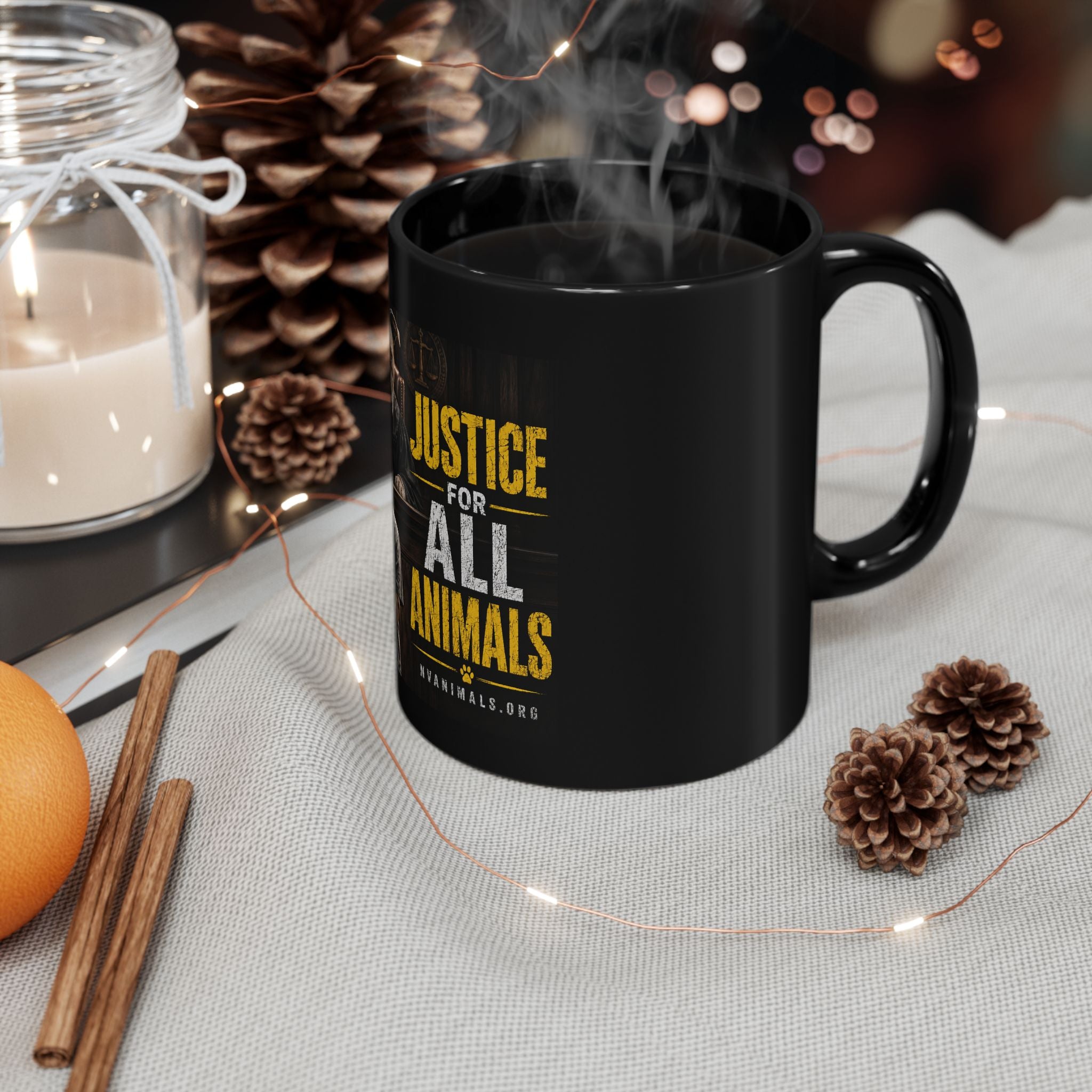 Animal Rights Advocacy Coffee Cup (11oz/15oz)
