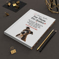 For Them. For Justice. Hardcover Journal — Animal Rescue Advocacy Notebook