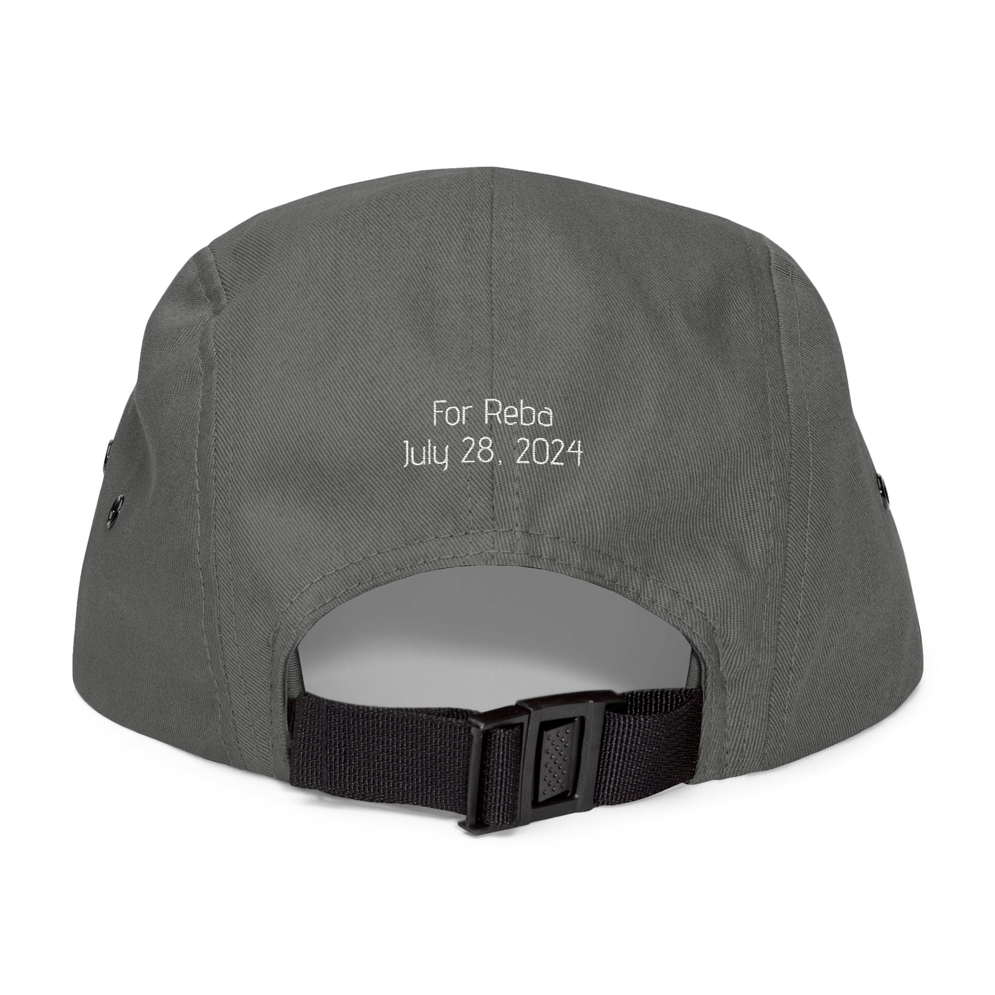 Embroidered Justice For All Animals 5-Panel Cap