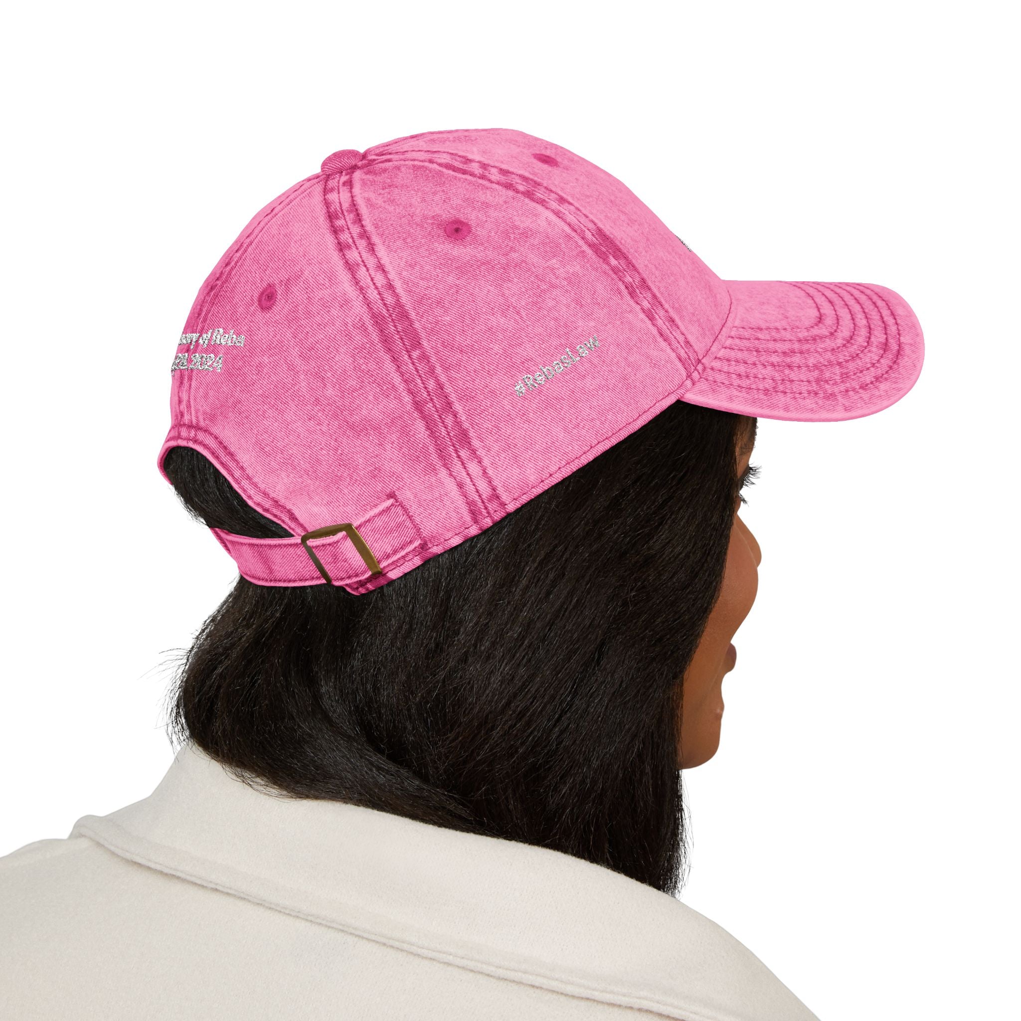 Cap Embroidered Vintage — “For Them. For Justice.” Washed Baseball Hat