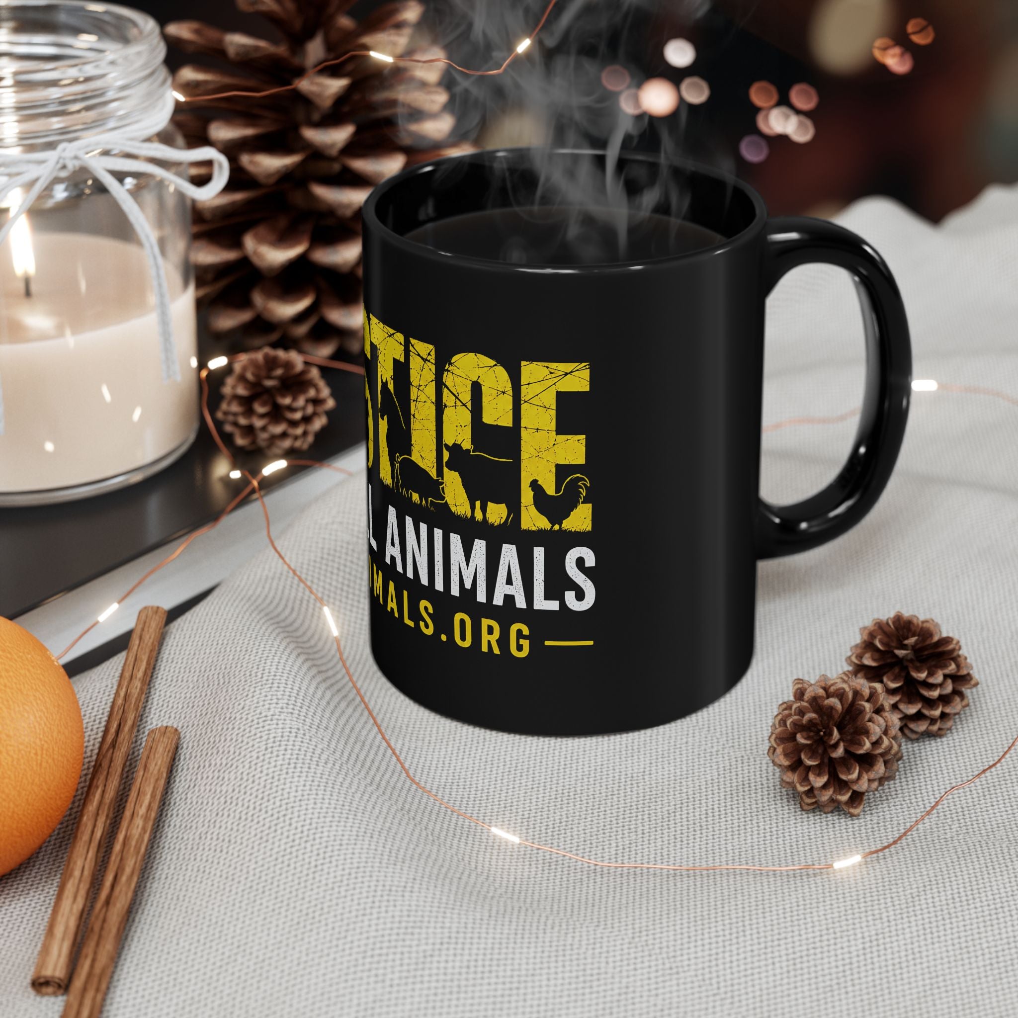 Animal Rights Advocacy Coffee Cup (11oz/15oz)