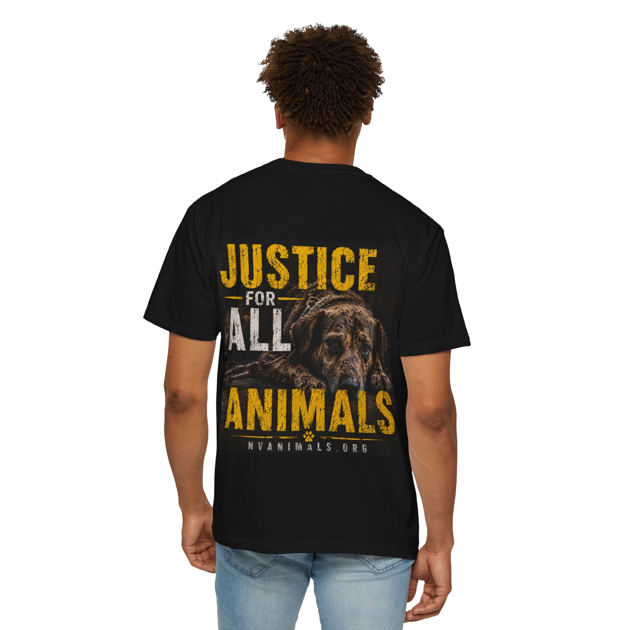 T-Shirt Justice for All Animals Dog