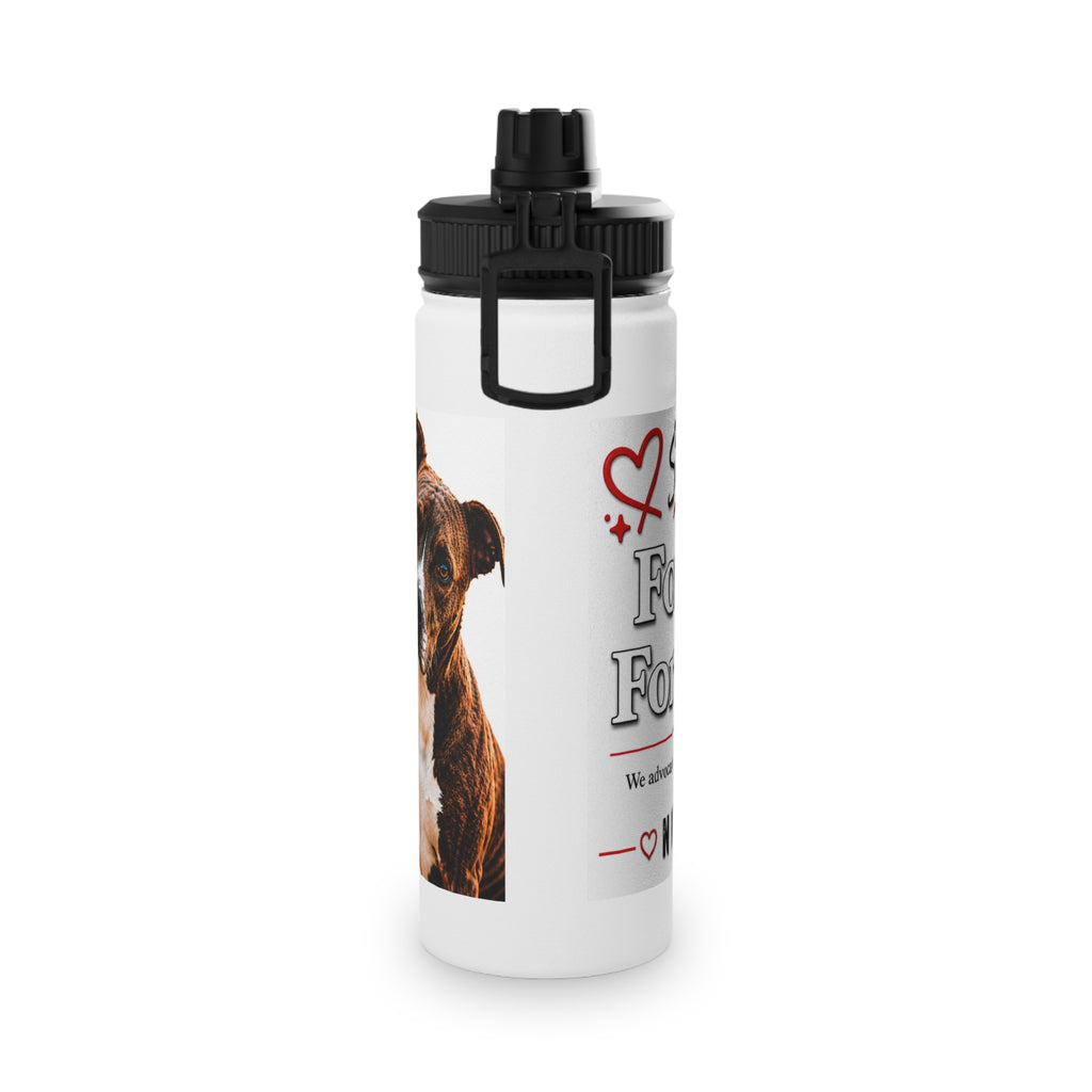 Rescue Dog Water Bottle – Support Animal Justice Stainless Steel Sports Bottle