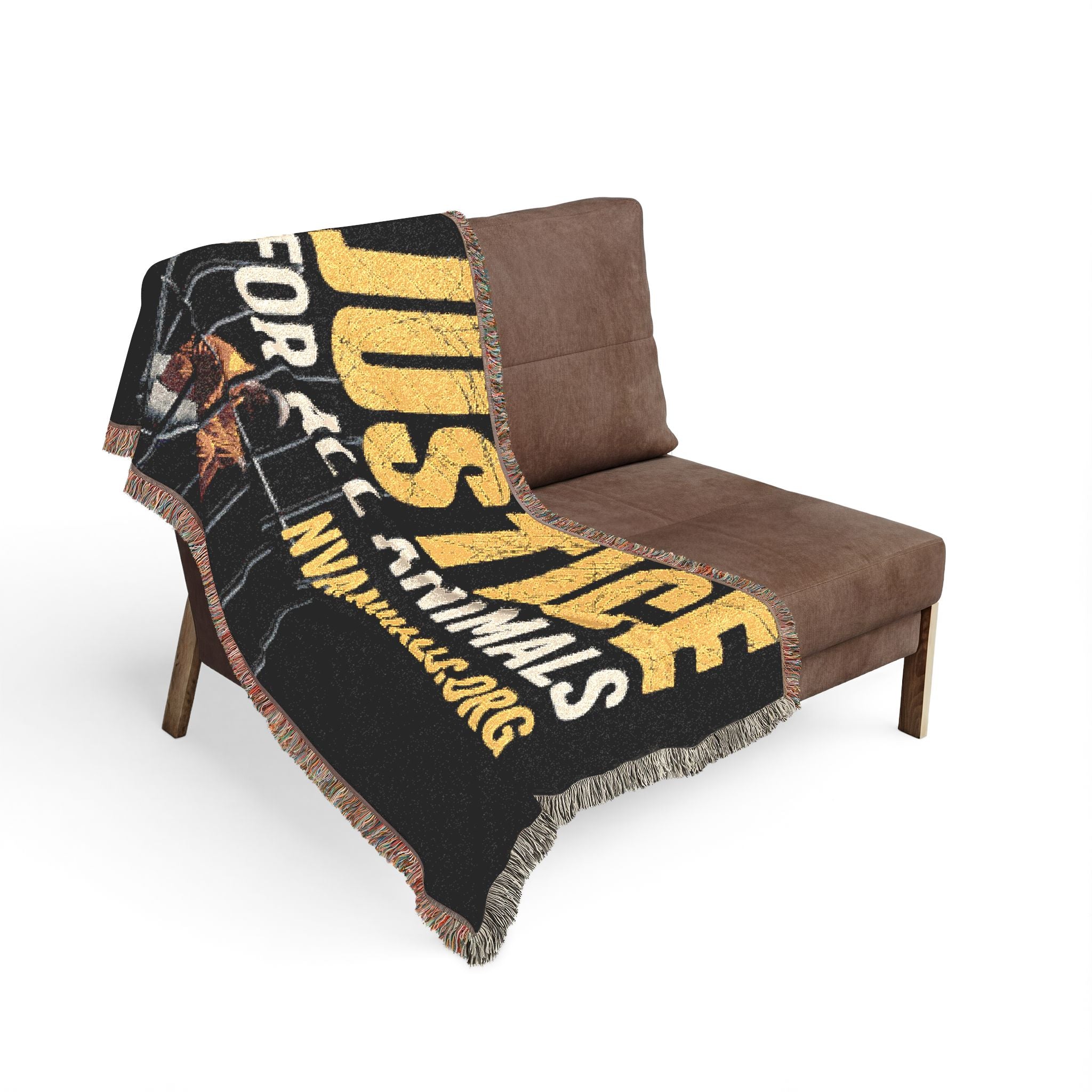 Woven Blanket | Animal Rights Advocacy | Man in Prison