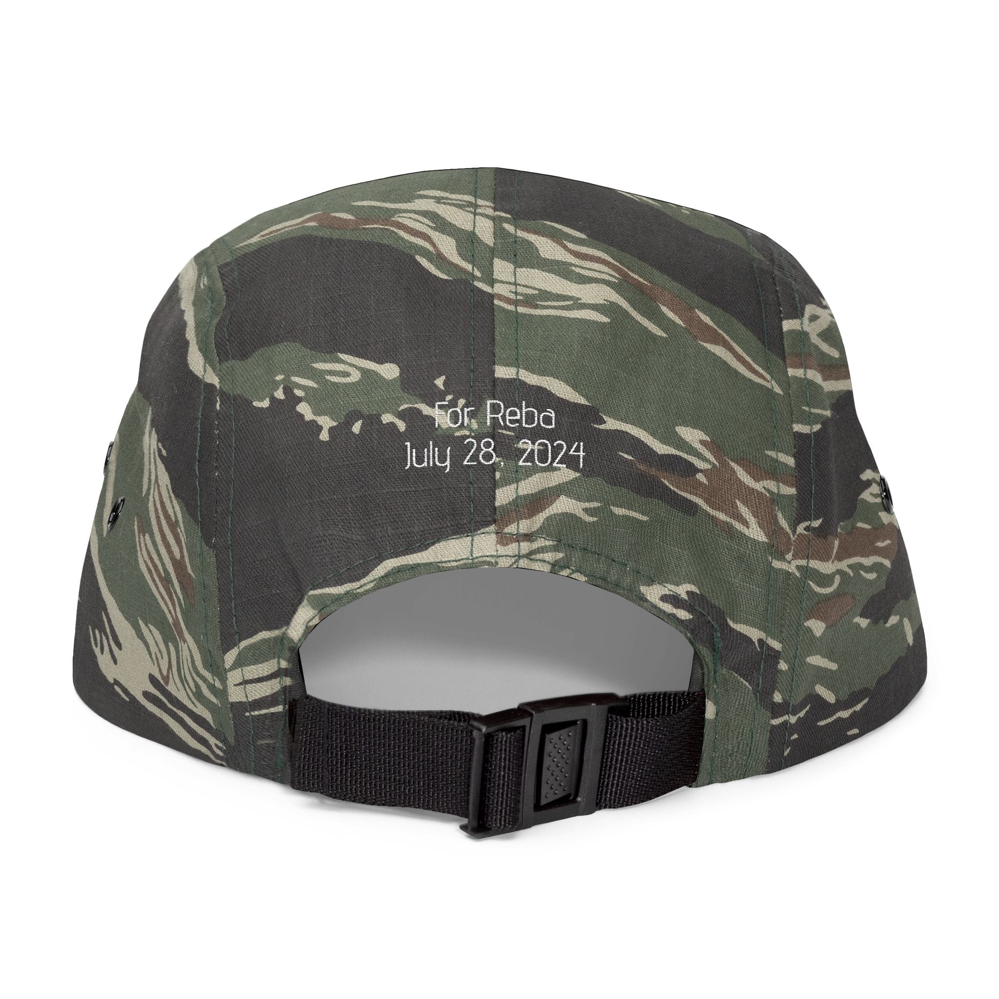 Embroidered Justice For All Animals 5-Panel Cap