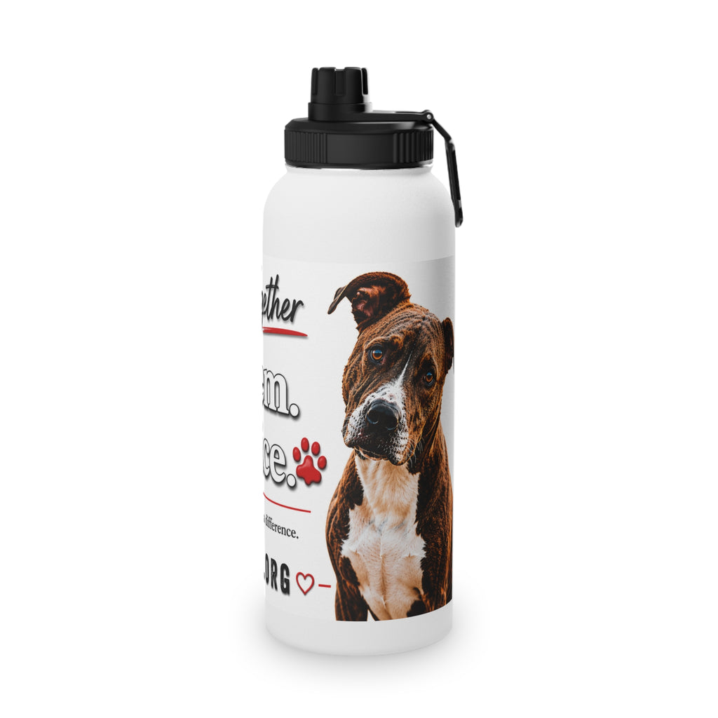 Rescue Dog Water Bottle – Support Animal Justice Stainless Steel Sports Bottle