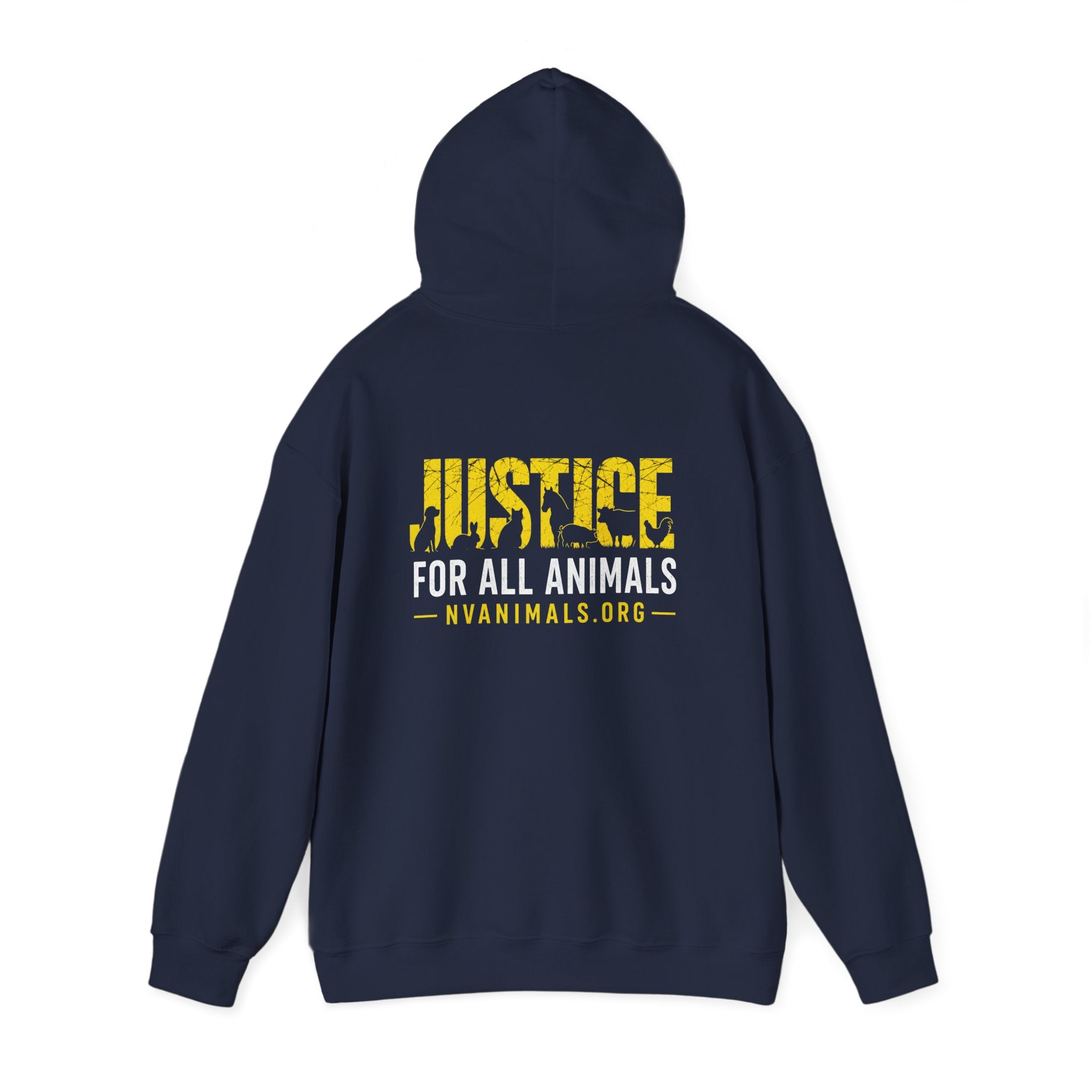 Sweatshirt (Hooded) - Unisex Heavy Blend™ - Justice for All Animals