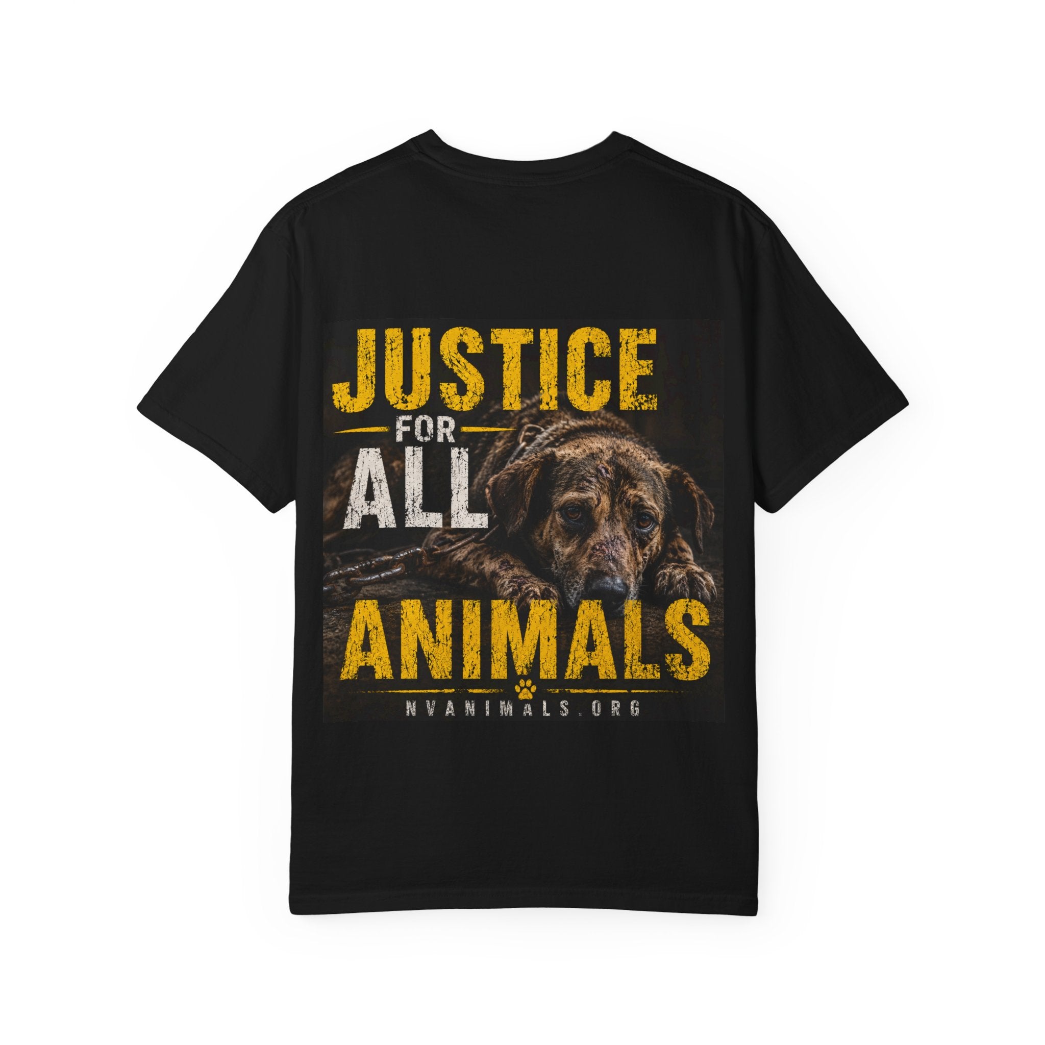 T-Shirt Justice for All Animals Dog