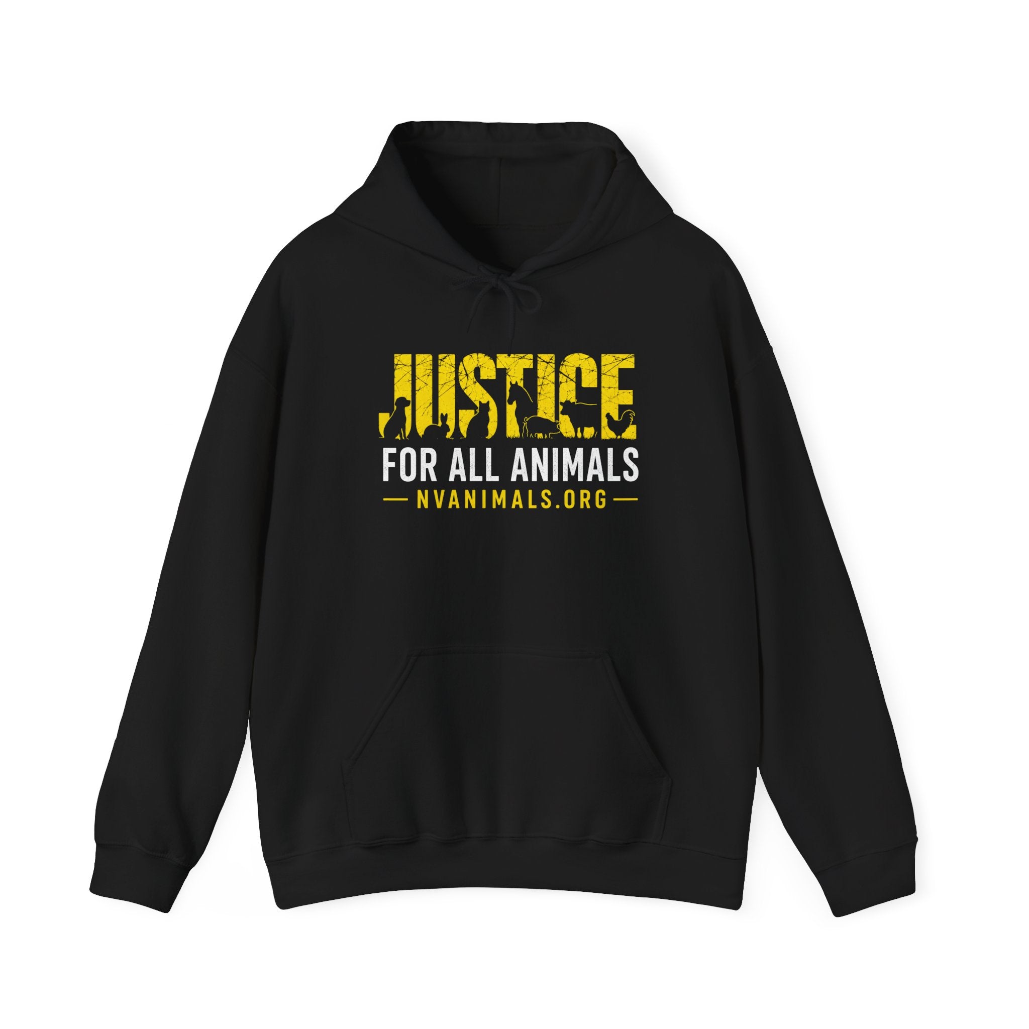 Sweatshirt (Hooded) - Unisex Heavy Blend™ - Justice for All Animals