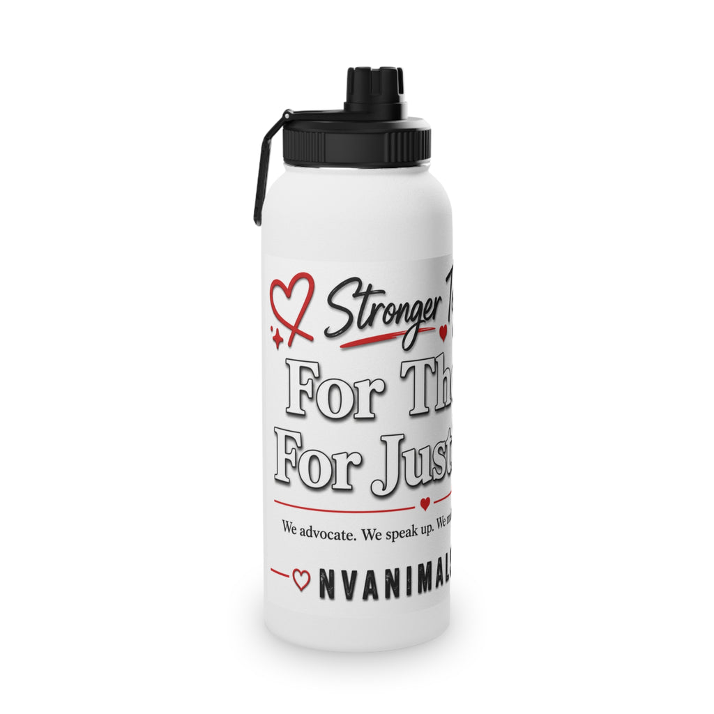 Rescue Dog Water Bottle – Support Animal Justice Stainless Steel Sports Bottle