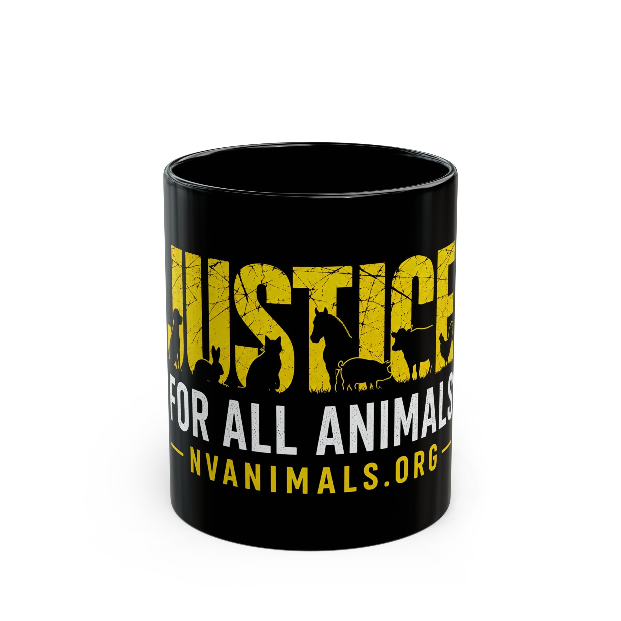 Animal Rights Advocacy Coffee Cup (11oz/15oz)