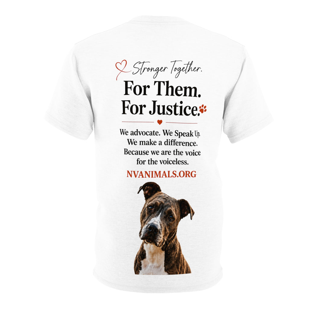 T-Shirt For Them. For Justice. Dog Rescue Advocacy
