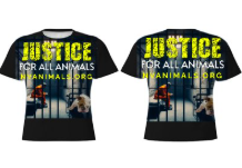 The Original T-Shirt Justice for All Animals